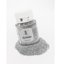 Блестки декоративные Luxart Glitter 0,05кг (серебро)