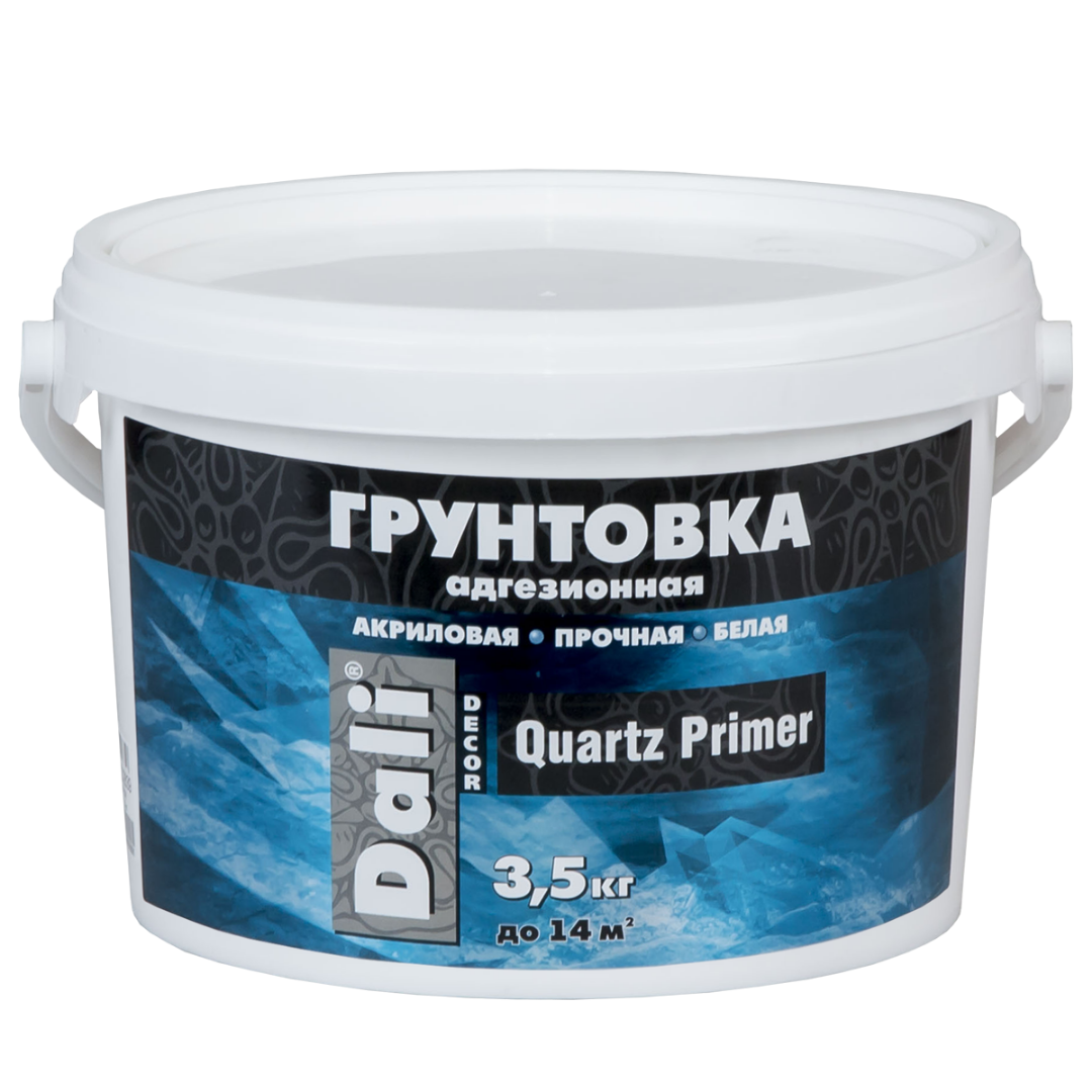 Грунтовка адгезионная Dali Decor Quartz Primer 20283 3,5кг (акриловая)
