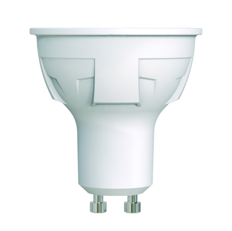 Лампа светодиодная Uniel LED-JCDR 6W/NW/GU10/FR/DIM PLP01WH UL-00003988 4000K (диммируемая, матовая, JCDR, белый свет)