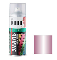 Эмаль аэрозольная универсальная Kudo Silver Grain Finish KU-1057 (металлик, фиолетовая)