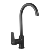 Смеситель для кухни Gross Aqua 3118297MB-В02 Evo black (с высоким изливом, цвет черный)