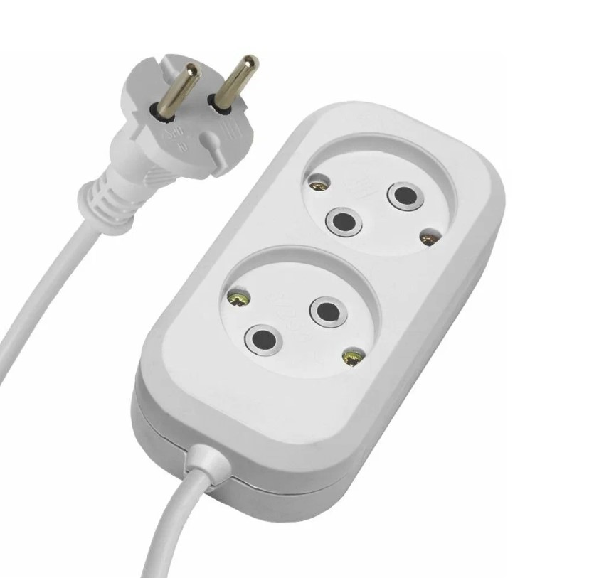 Удлинитель Stekker Home HM01-20-05 У10-428 39203 2 х 0,75м 5м