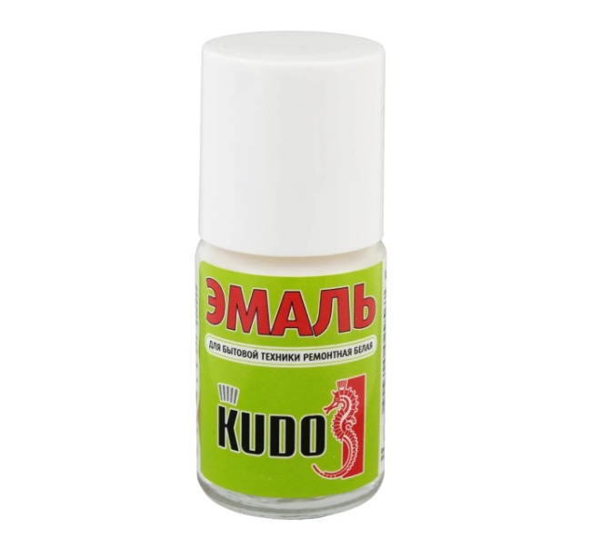 Эмаль для бытовой техники Kudo KU-7K1311 15мл (с кисточкой)