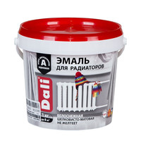 Эмаль для радиаторов Dali 1кг (акриловая,шелковисто-матовая)