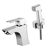 Смеситель для раковины Lemark Unit LM4516C (с гигиеническим душем)