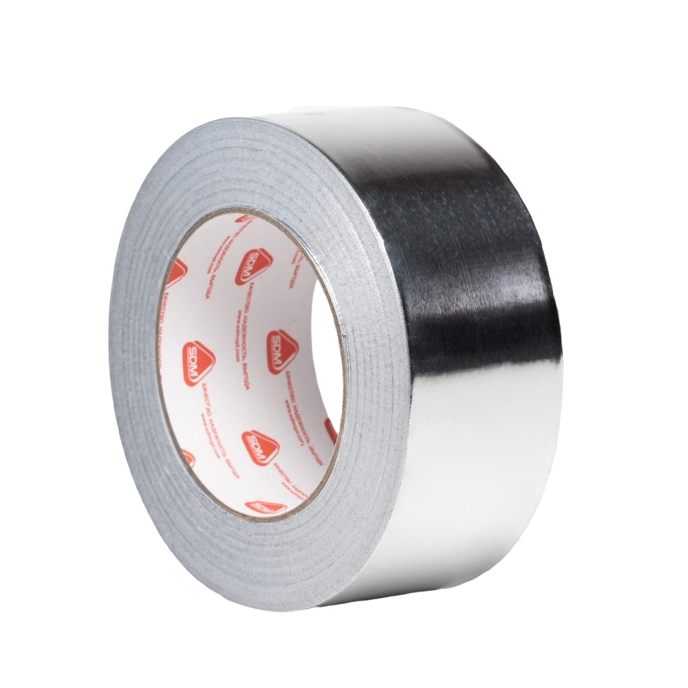 Лента клейкая алюминиевая SDM 00-00001167 50мм х 10м