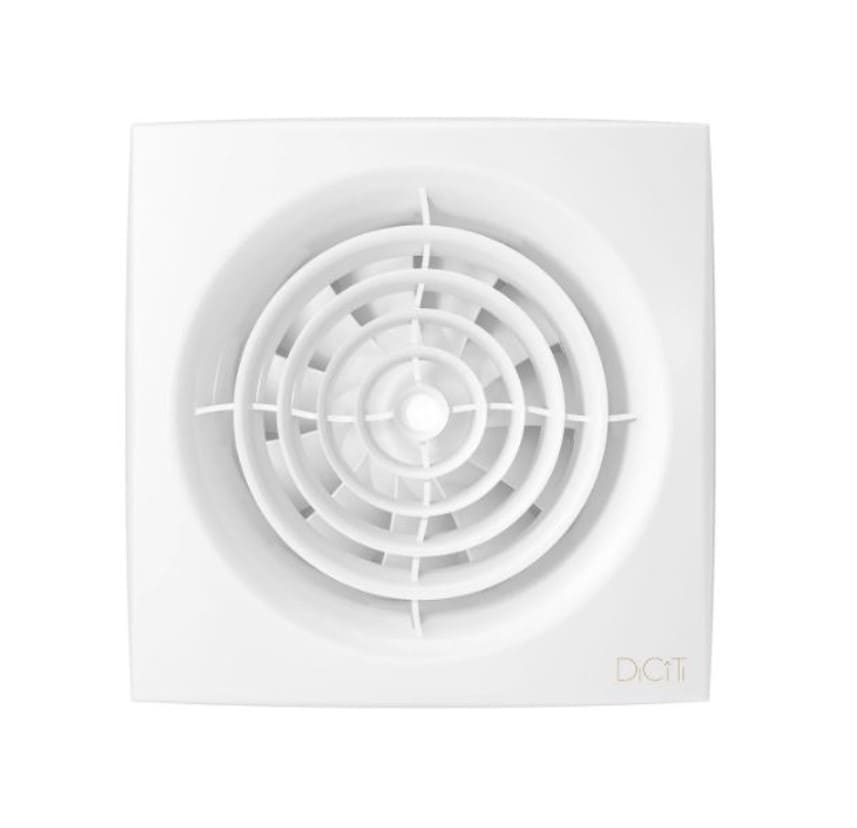 Вентилятор вытяжной DiCiTi Aura AURA 6C-03 D150мм (накладной, обратный клапан, 2 скорости)