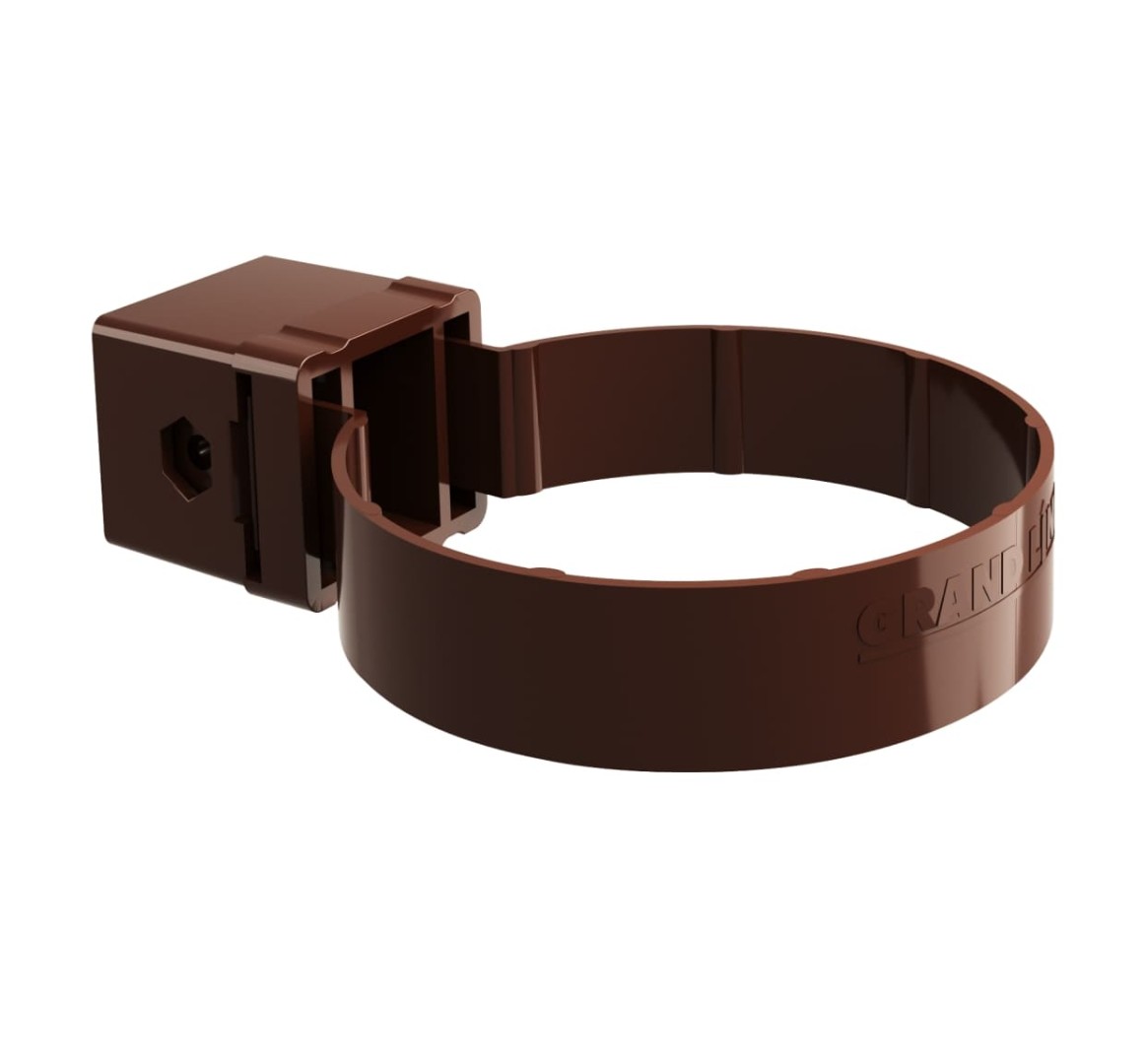 Хомут трубы Grand Line Premium Kliker 249086 шоколадный RAL8017