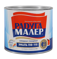 Эмаль универсальная Радугамалер ПФ-115 1,9кг (ярко-зелёная)