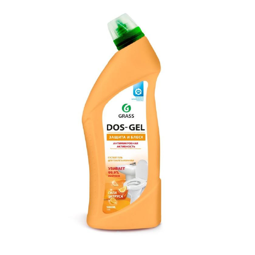 Универсальный чистящий гель Grass Dos Gel 125682 Сила цитрусов 1 л