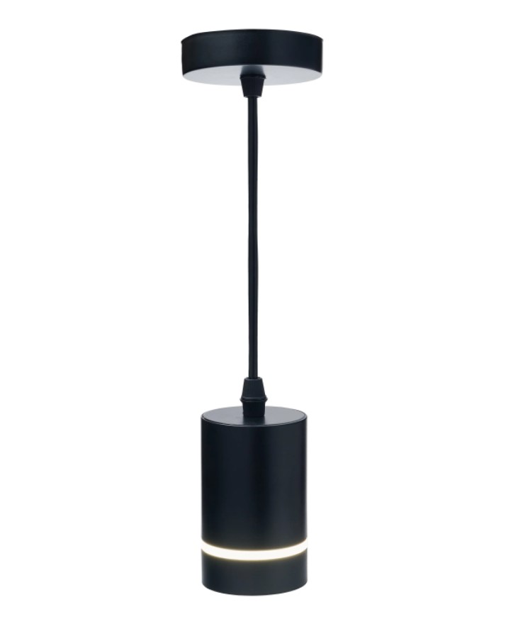 Светильник подвесной Imex IL.0005.1600-P BK 10Вт 4200K 220В (LED, черный)