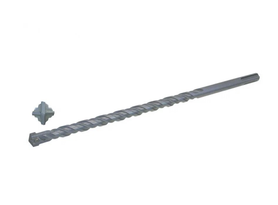 Бур по бетону Fit 32941 SDS-plus 22х250 мм (двойной резец и спираль)