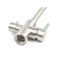 Смеситель для кухни Thermofix SN-601 51994 (нержавеющая сталь, с выходом для питьевой воды, под гайку)