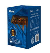Гирлянда садовая Uniel USL-S-120/PM2000 UL-00007866 (на солнечной батарее, 80 светодиодов, эффект пламени)