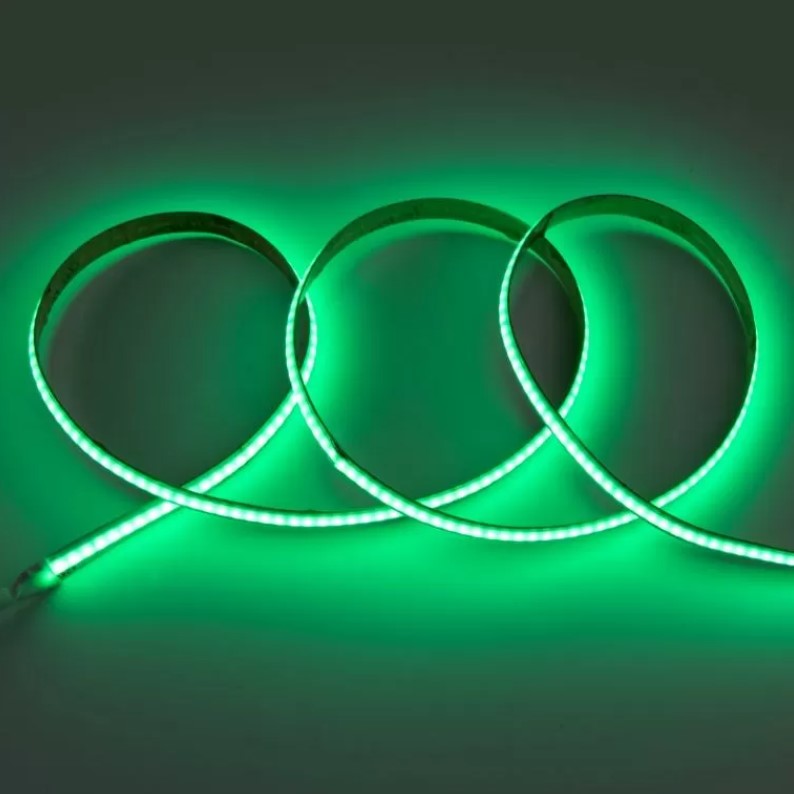 Светодиодная лента General Lighting Systems GLS-COB-320-8-24-IP20-G 502411 24В 5м (зеленый свет)
