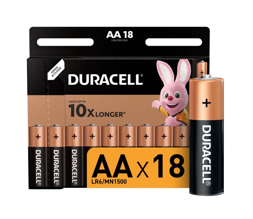 Батарейки Duracell Basic 5000394107519 АА 1.5V LR6 18шт