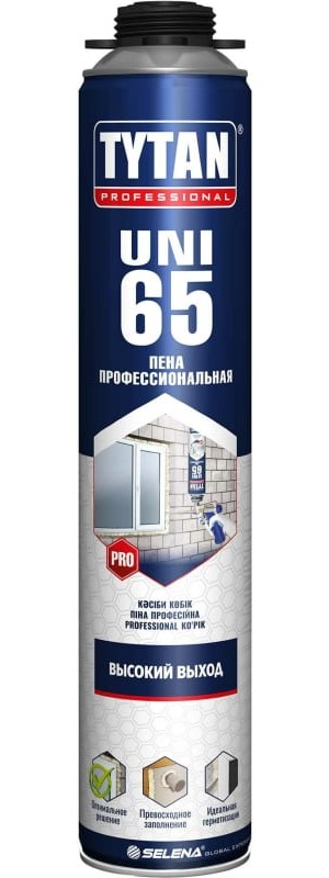 Пена профессиональная Tytan Professional 65 UNI 750 мл