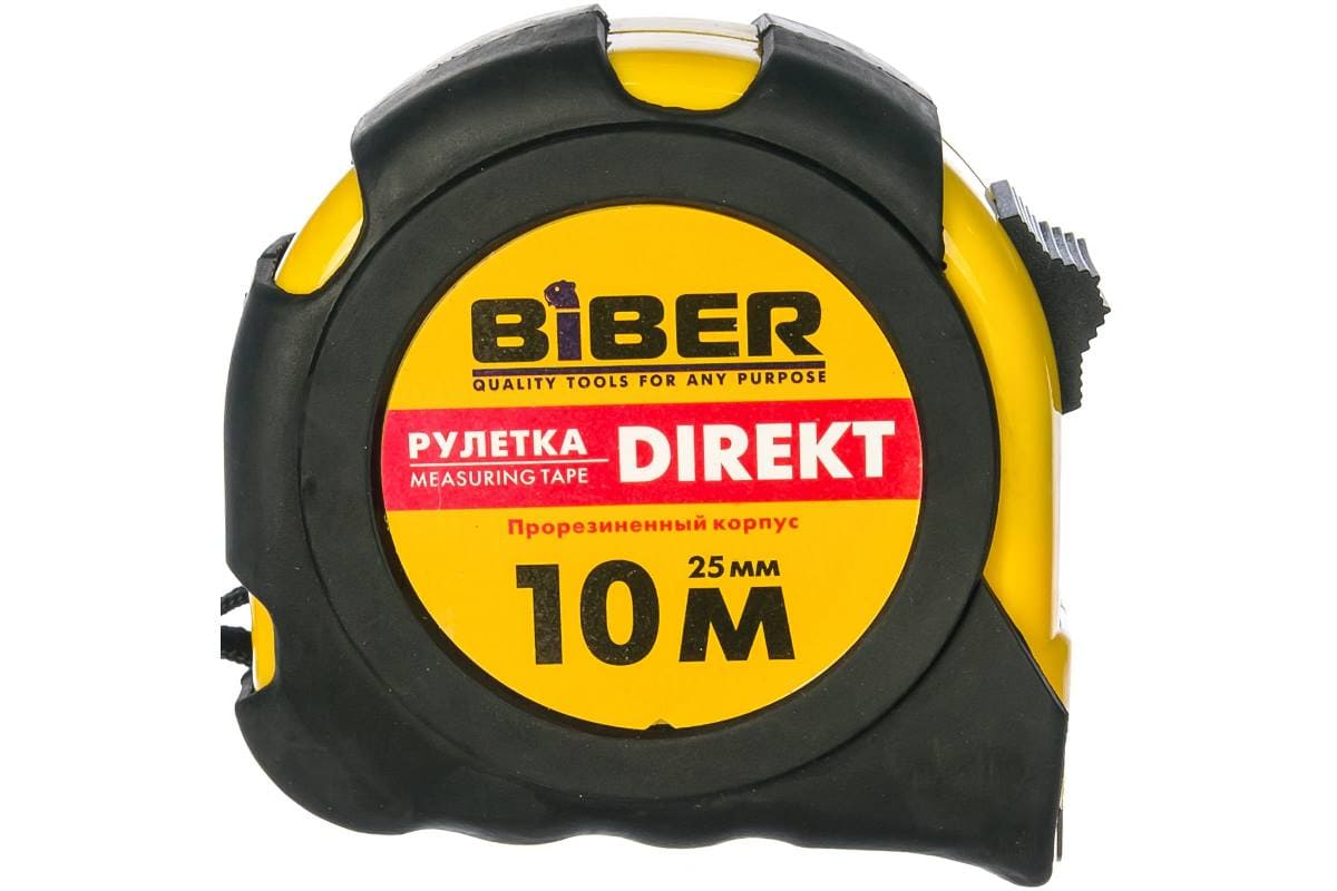 Рулетка Biber Direkt 40105 25 мм х 10 м