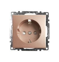 Розетка штепсельная Stekker Катрин 39596 GLS16-7110-02 250В 16А