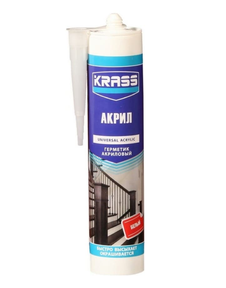 Герметик акриловый Krass 0005299 300мл (белый)