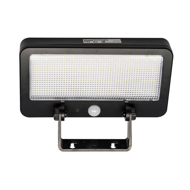 Светильник cадовый Uniel USL-F-562-PT060 SENSOR UL-00009346 5 Вт 4000K (солнечная батарея, датчик движения, черный)