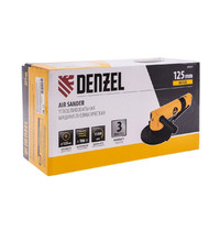 Пневматическая углошлифовальная машина Denzel AG125 57477 11000об/мин 125мм 186л/мин