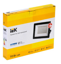 Прожектор светодиодный IEK LPDO601-70-65-K02 СДО 06-70 IP65 6500K (черный)