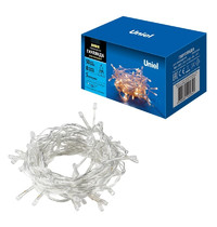 Гирлянда светодиодная Uniel ULD-S0500-050/DTA Warm White IP20 UL-00005256 5 м (с контроллером, 50 светодиодов, теплый белый свет, провод прозрачный)