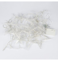 Гирлянда занавес светодиодный Uniel Звезды-2 ULD-E3007-138/DTA Warm White IP20 UL-00009939 3х0,7 м (138 светодиодов, теплый белый свет, провод прозрачный)