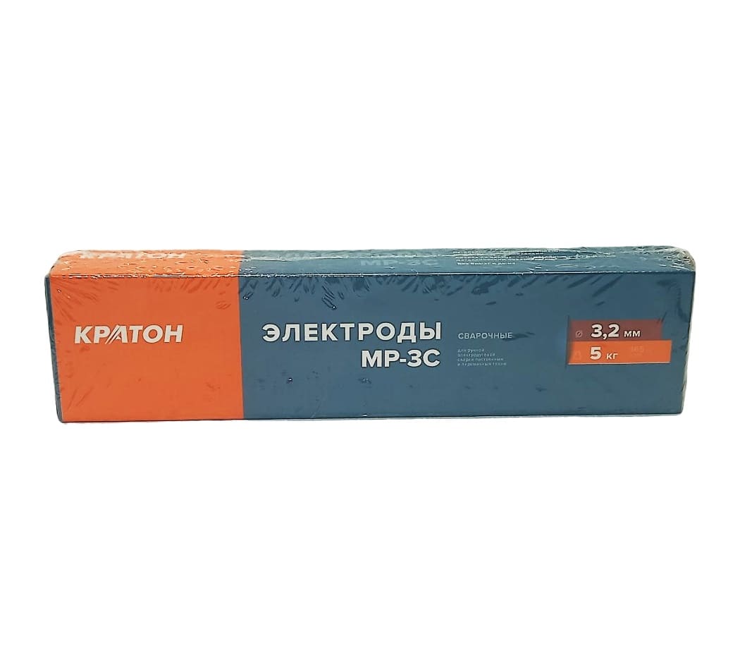 Электрод для дуговой сварки Кратон МР-3С 1 19 01 014 3,2мм 5кг