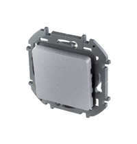 Выключатель Legrand Ispiria 673602 (1-клавишный, алюминий)