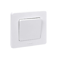 Выключатель Legrand Ispiria 673600 (1-клавишный, белый)