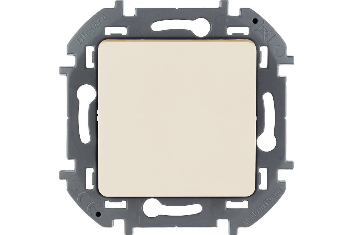 Выключатель Legrand Ispiria 673601 (1-клавишный, слоновая кость)