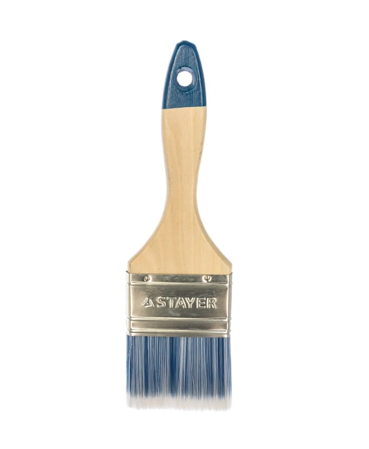Кисть плоская Stayer Aqua-Standard 01032-063 63мм (искусственная щетина, деревянная ручка)