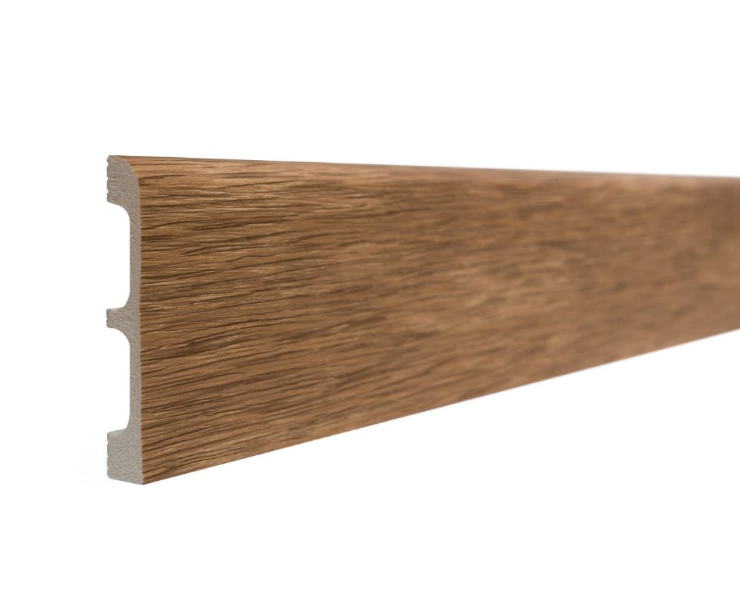 Плинтус напольный Decor-Dizayn 706-83SH 80мм х 13мм х 2400мм