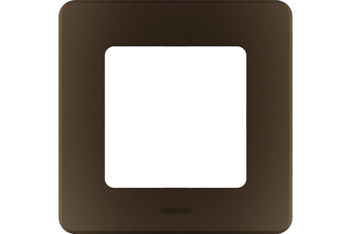 Рамка для розетки Legrand Inspiria 673939 (1-местная, бронза)