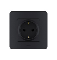 Рамка для розетки Legrand Inspiria 673933 (1-местная, антрацит)
