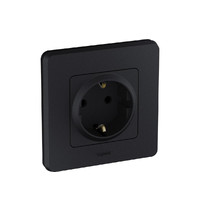 Рамка для розетки Legrand Inspiria 673933 (1-местная, антрацит)