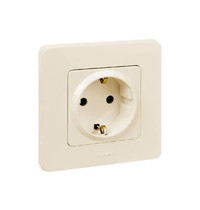 Рамка для розетки Legrand Inspiria 673931 (1-местная, слоновая кость)