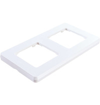 Рамка для розетки Legrand Inspiria 673946 (2-местная, жемчуг)