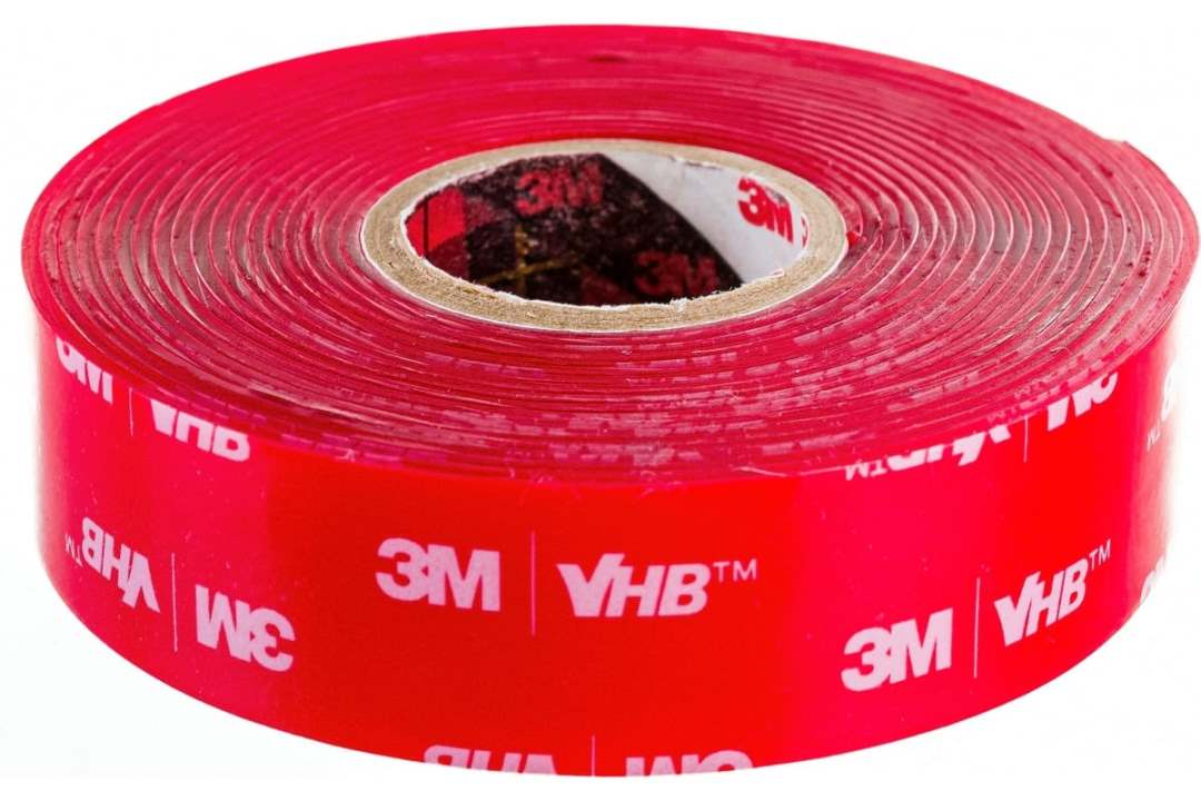Лента клейкая монтажная 3M VHB 4687202280834 19мм х 3м (прозрачная, двухсторонняя)