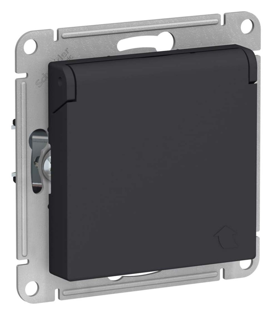Розетка штепсельная Schneider Electric AtlasDesign ATN001046