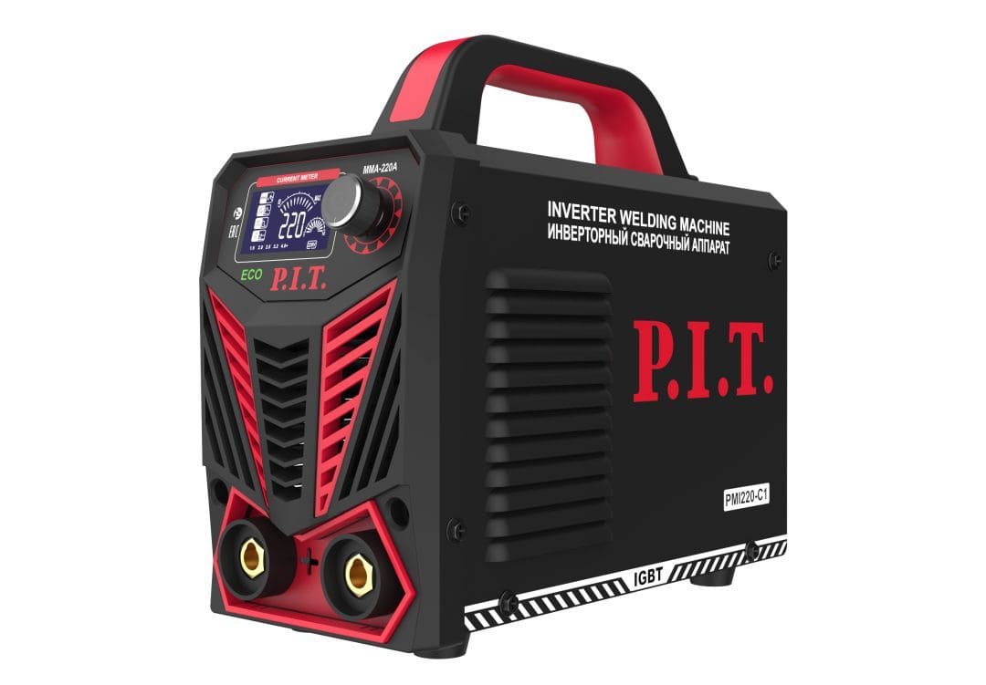 Инвертор сварочный P.I.T. PMI220-C1 220А 5,8квт (ПВ-60, 1,6-3.2 мм, 190В, горячий старт)