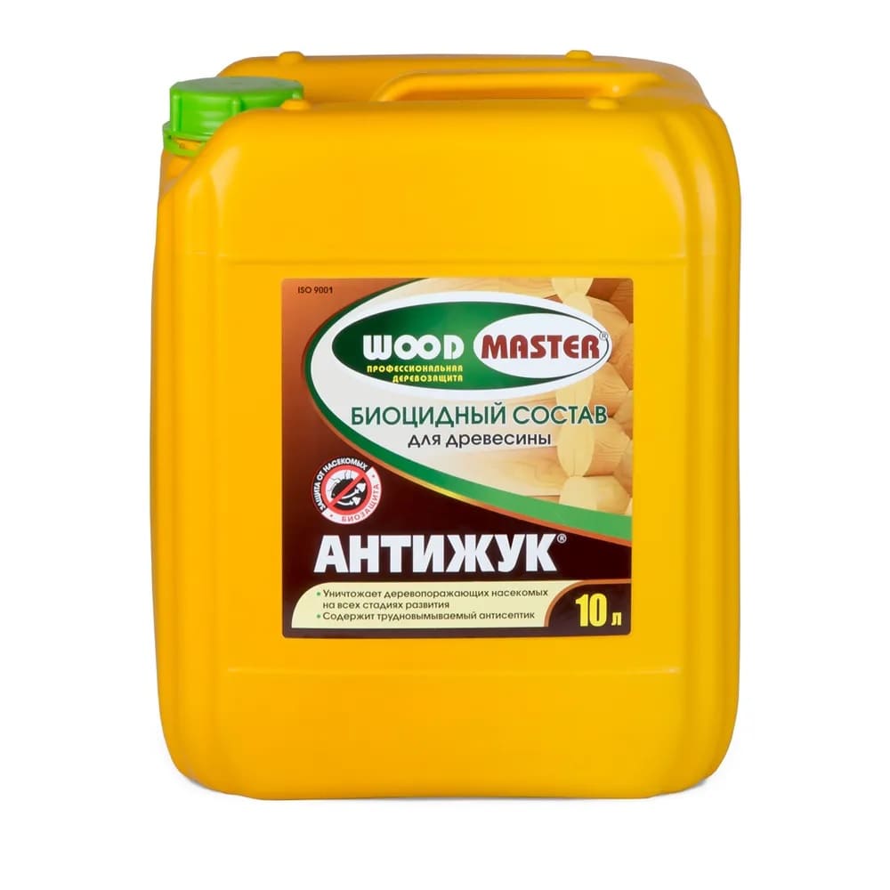 Биоцидный состав для дерева Woodmaster Антижук 21001 10 л
