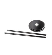 Торшер напольный Uniel ULM-T600 2х6W/4500K/DIM BLACK UL-00010174 2 х 6Вт (светодиодный, сенсорный выключатель, диммер)