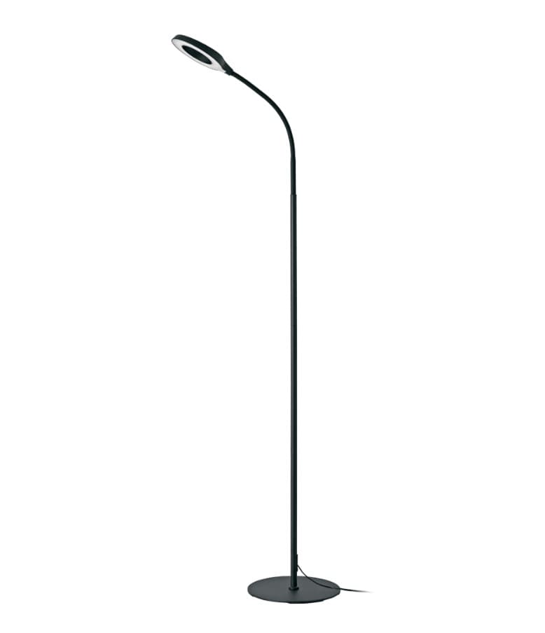 Торшер напольный Uniel ULM-T610 7W/4500K/DIM BLACK UL-00010177 7Вт (светодиодный, с регулировкой наклона, сенсорный выключатель)