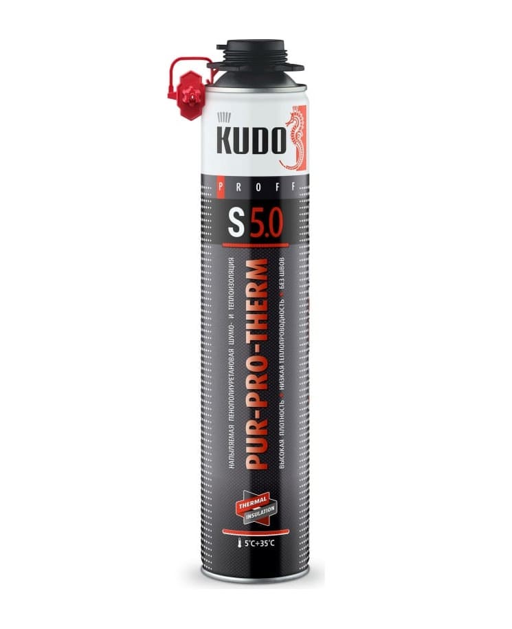 Теплоизоляция Kudo Kuppter 10S5.0 1000мл (бесшовная, высокой плотности)
