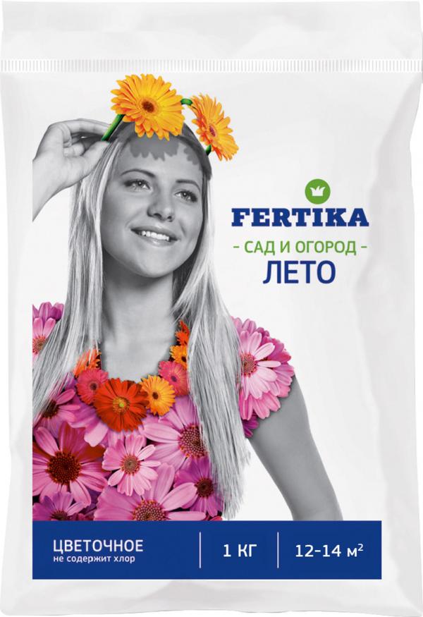 Удобрение для цветов Fertika Цветочное. Сад и огород. Лето 53391 1 кг