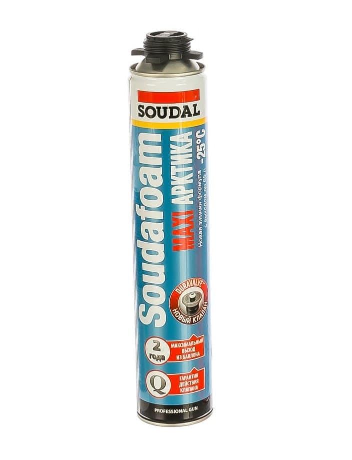 Пена монтажная Soudal Maxi Arctic 121625 870мл