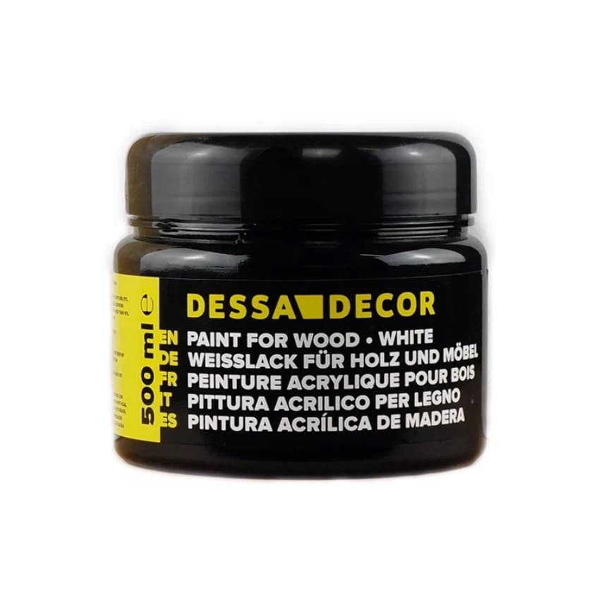 Краска меловая для дерева и мебели Dessa Decor 500 мл (кофейный)